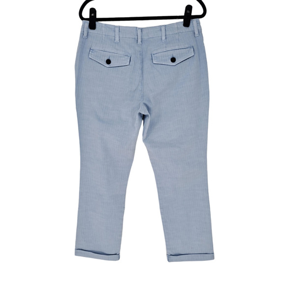 Current Elliott The Captain Pant in French Enamel Blue Women's Size 30 - Picture 2 of 7